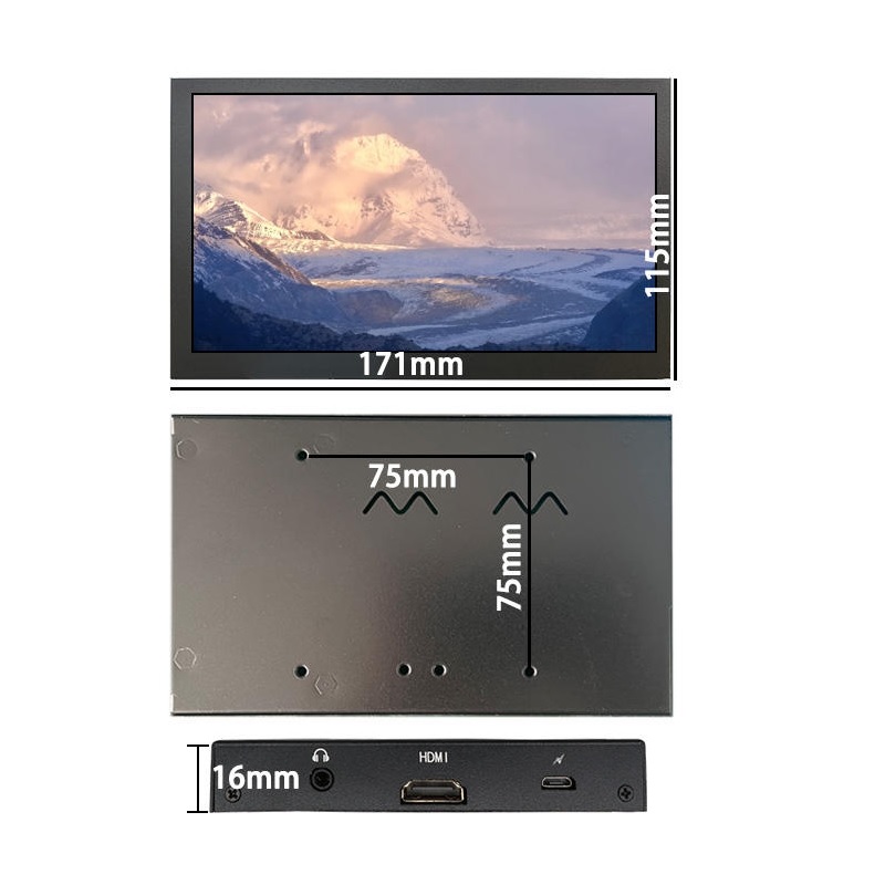 Сенсорный монитор 7" DN070WMZ-06SPZ5-H