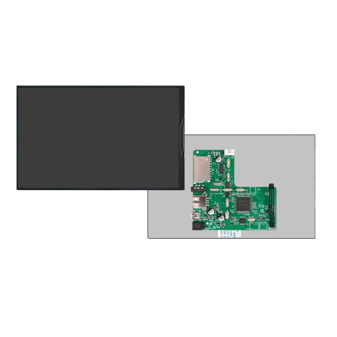 Дисплей 8" с контроллером-плеером K080W28KI-0-US