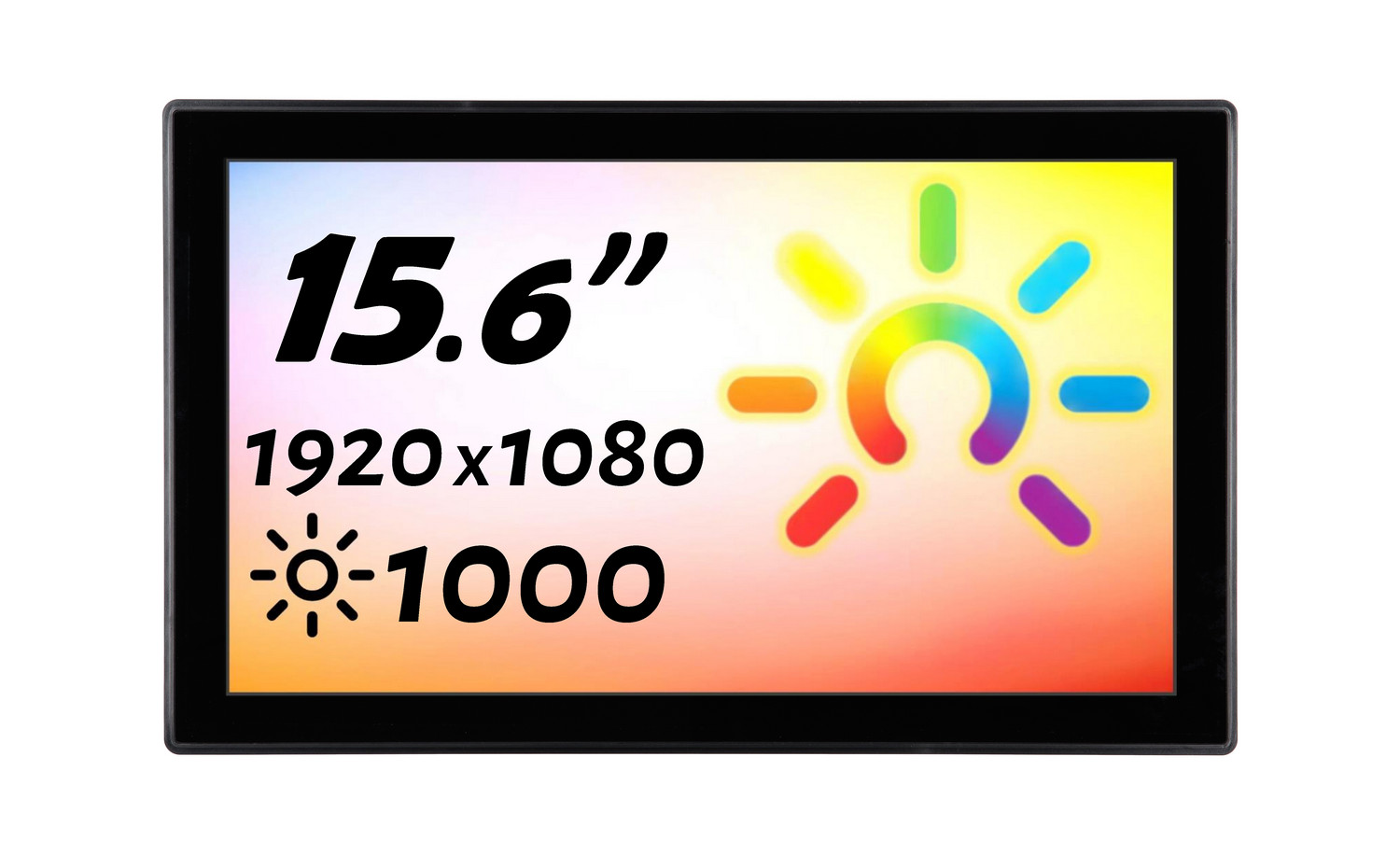 Встраиваемый монитор 15,6" PZ156WKK6-90U1-HDV