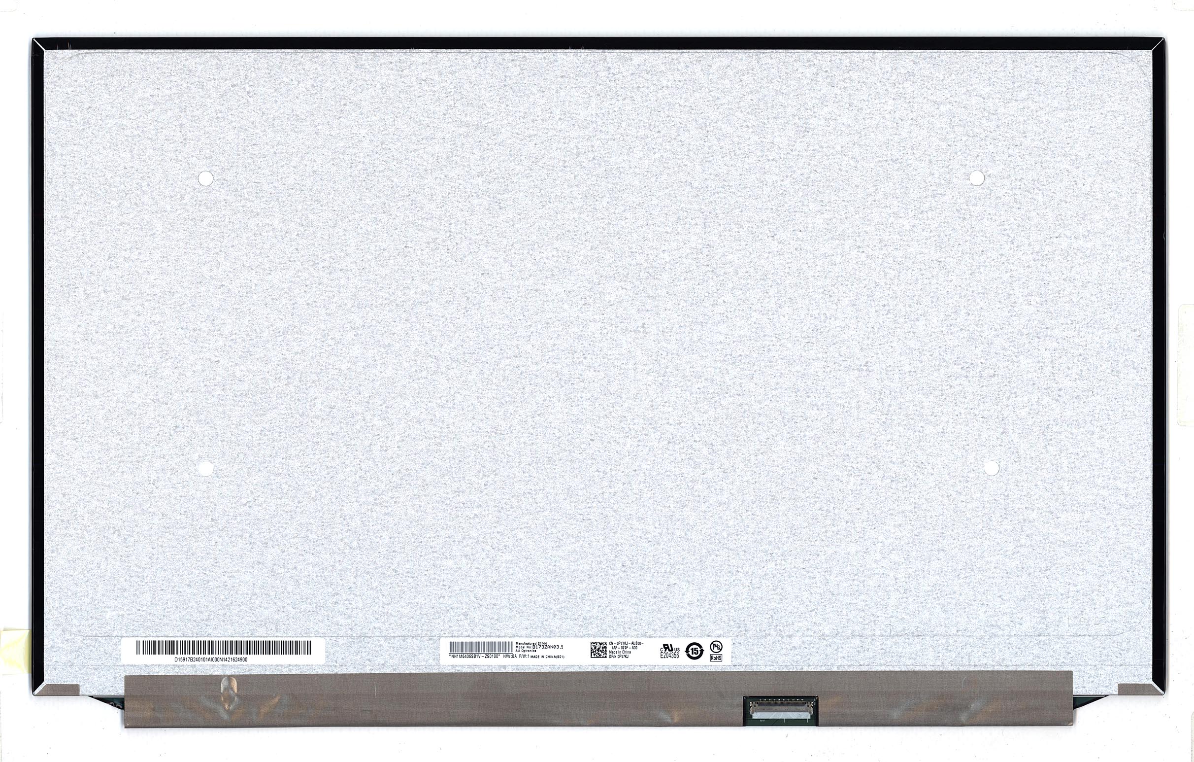 ЖК дисплей 17,3" B173ZAN03.5