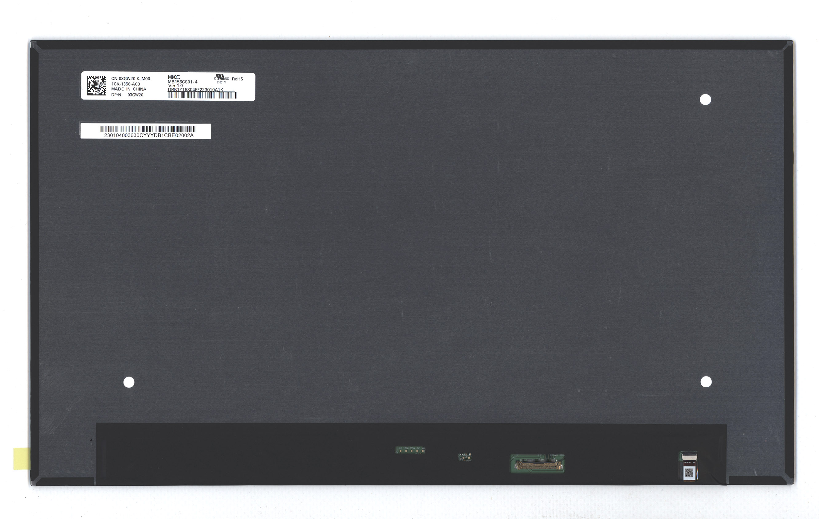 ЖК дисплей 15,6" MB156CS01-4