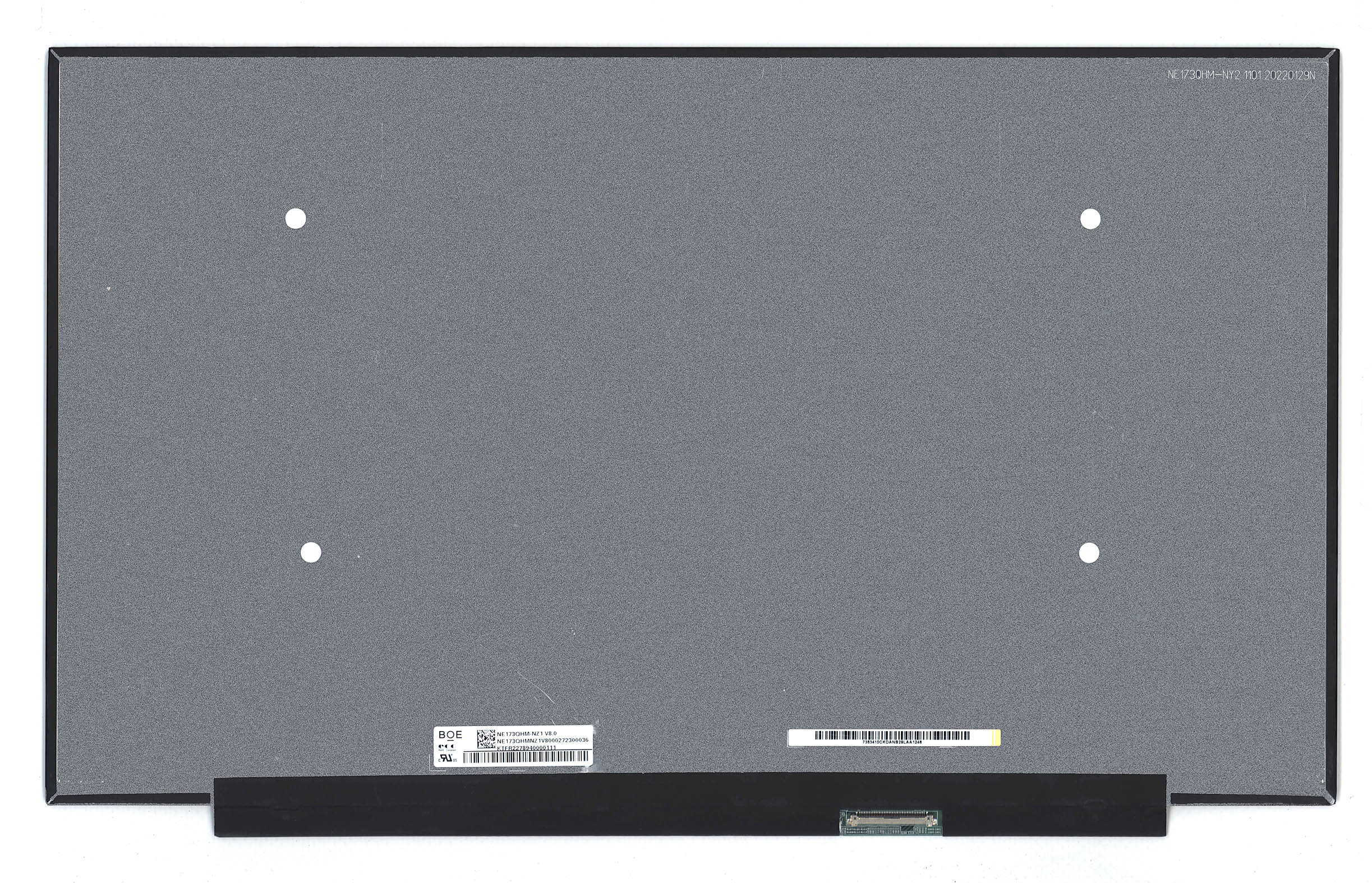 ЖК дисплей 17,3" NE173QHM-NZ1