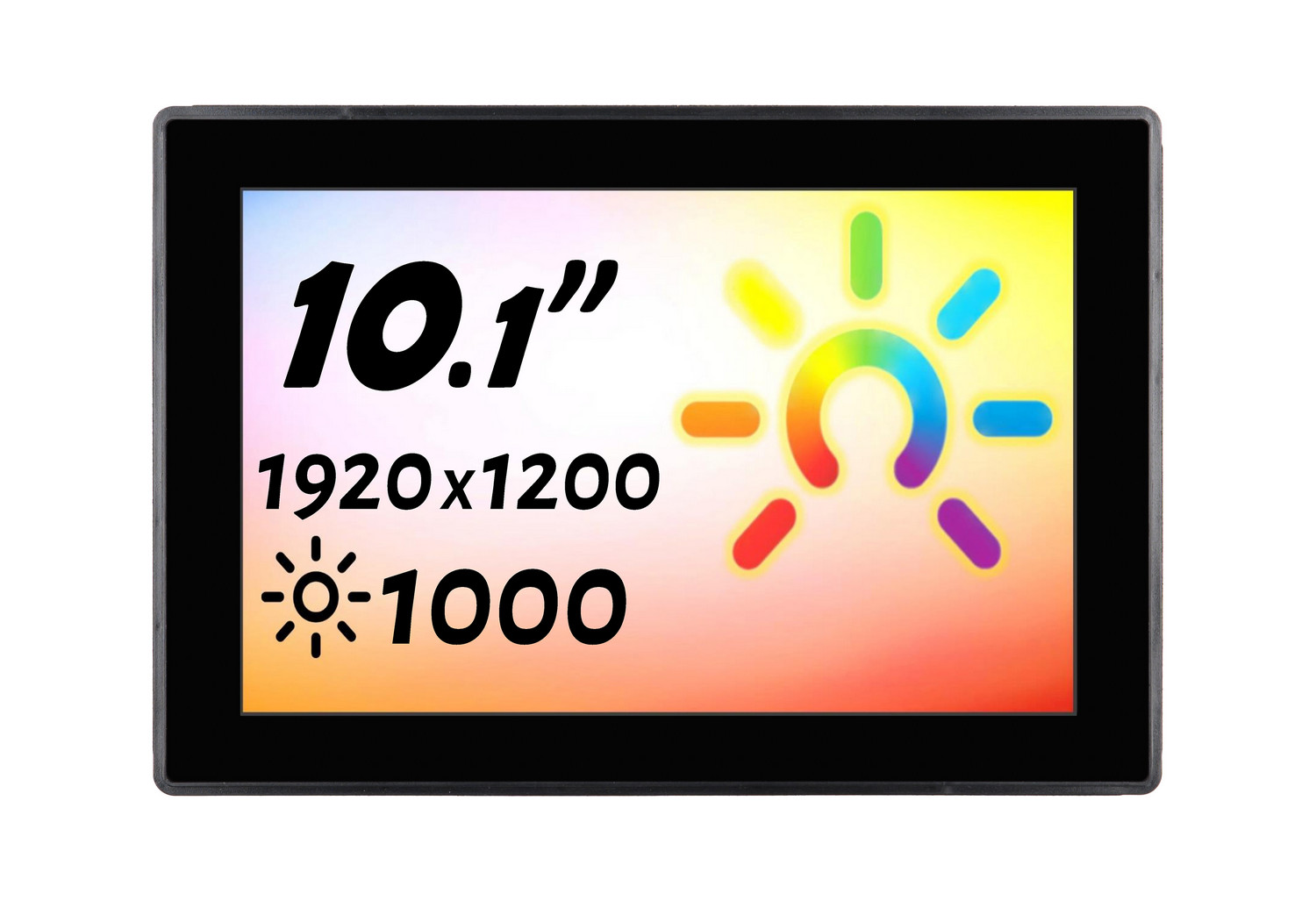 Встраиваемый монитор 10,1" PZ101WKK6-92U1-HDV