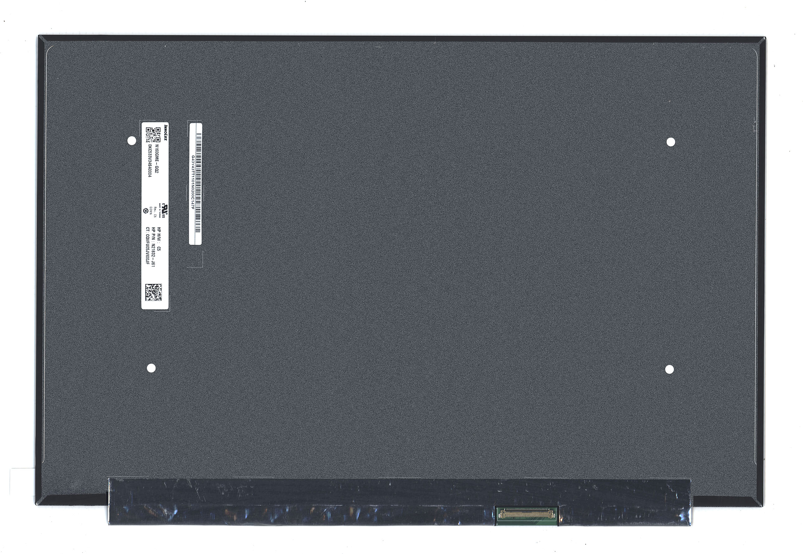 ЖК дисплей 16" N160GME-GQ2