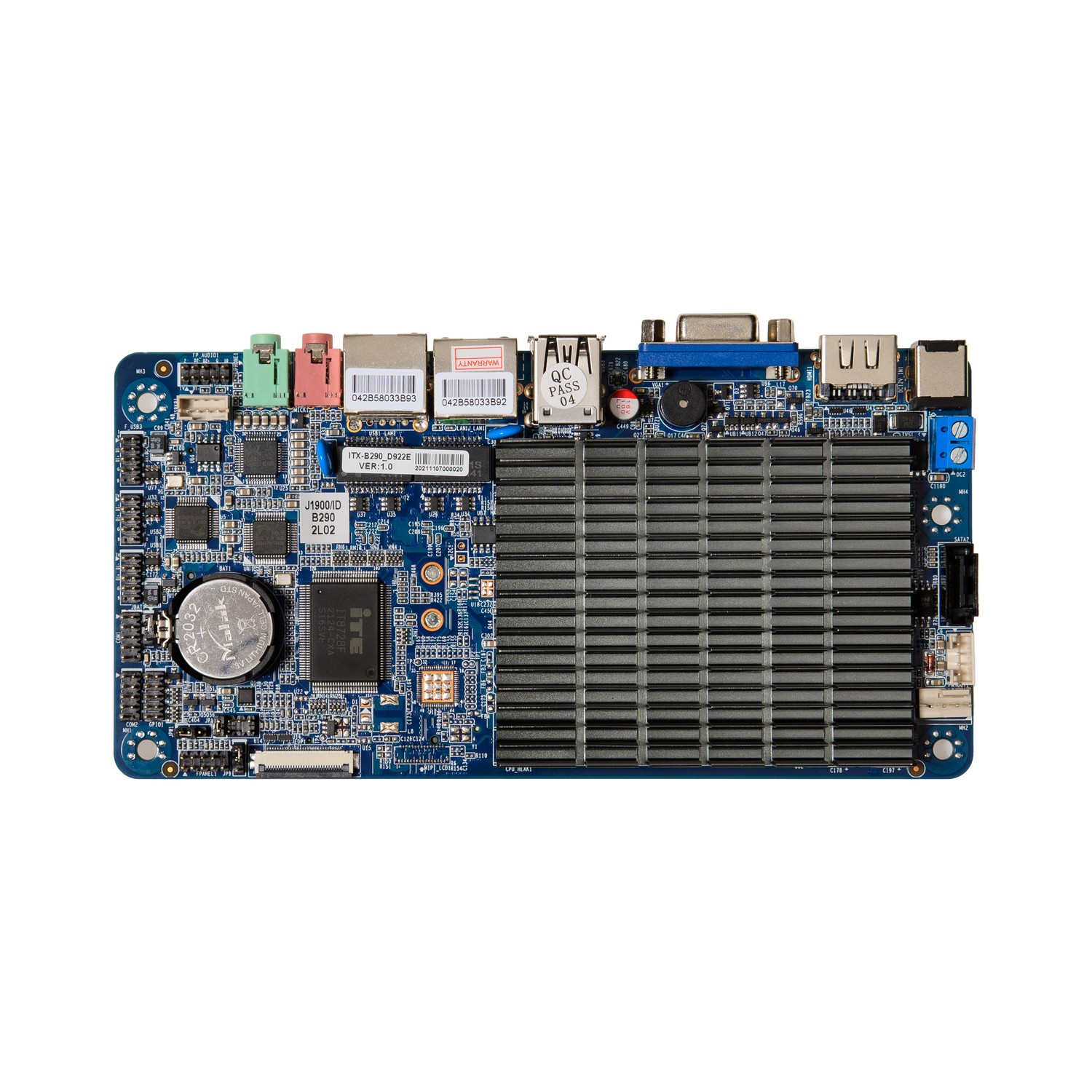 Материнская плата Mini-ITX с процессором ITX-B290_D922E