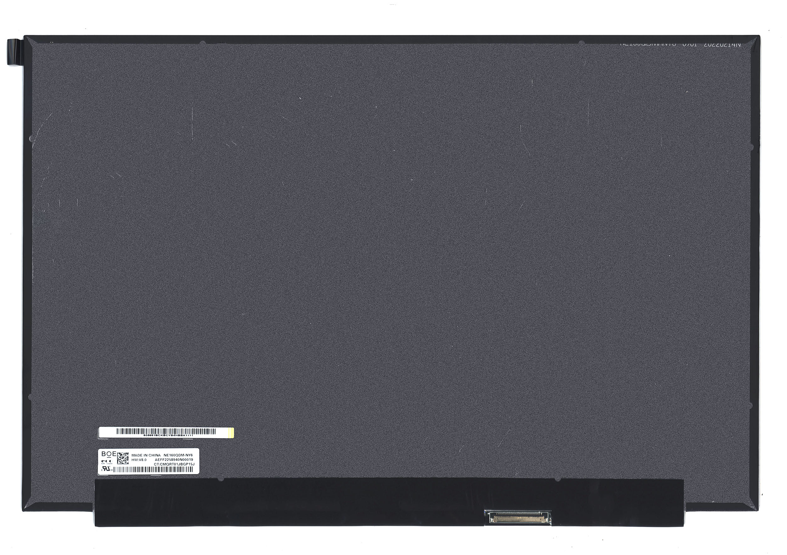 ЖК дисплей 16" NE160QDM-NY6