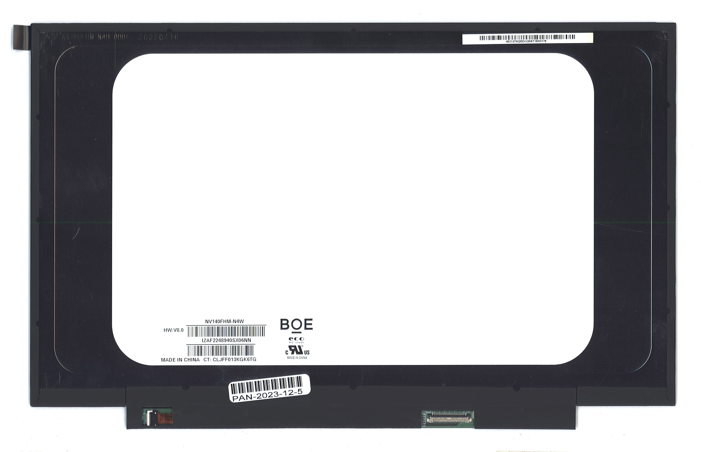 ЖК дисплей 14" NV140FHM-N4W