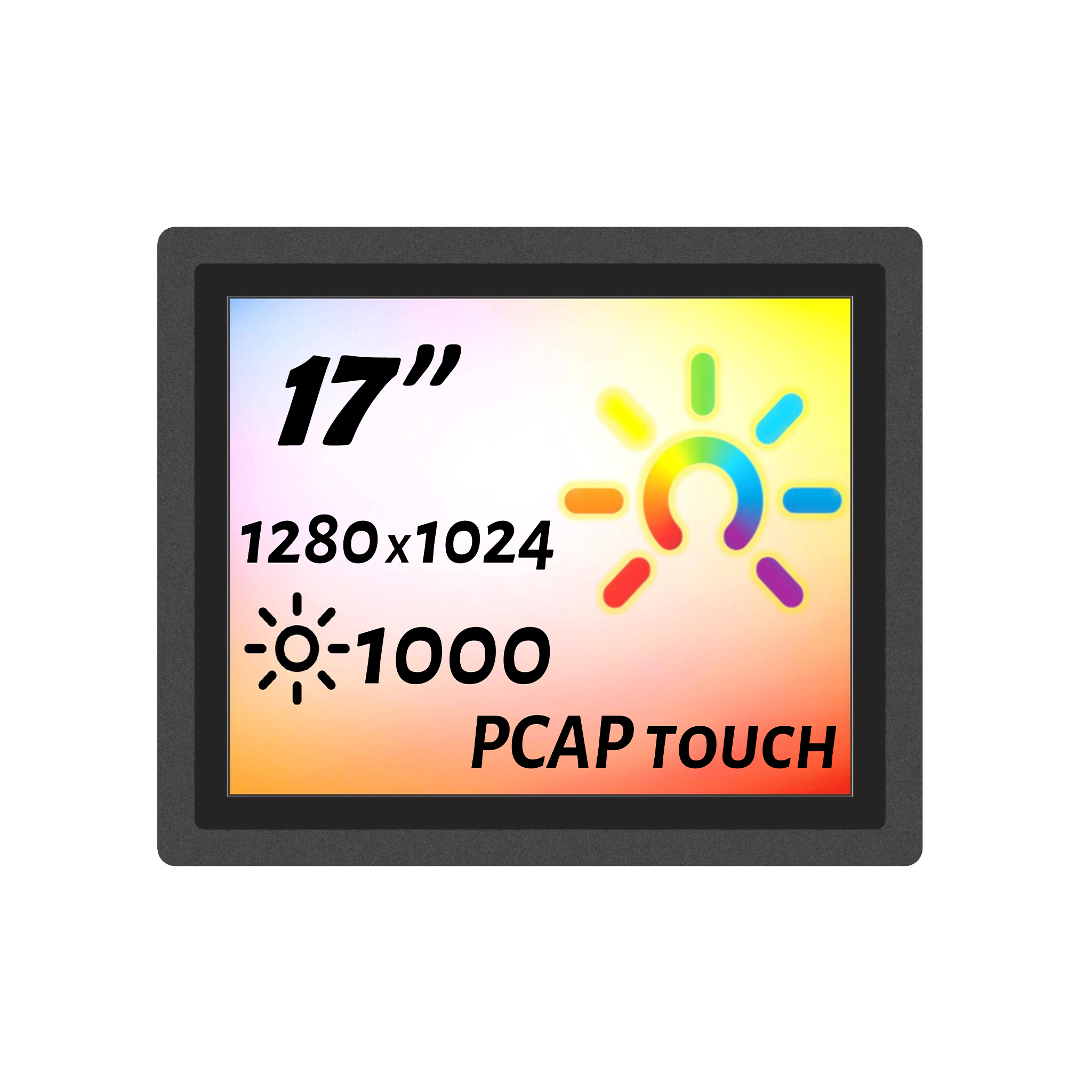 Встраиваемый сенсорный монитор 17" PF170SMK6-20UPG1-HDV
