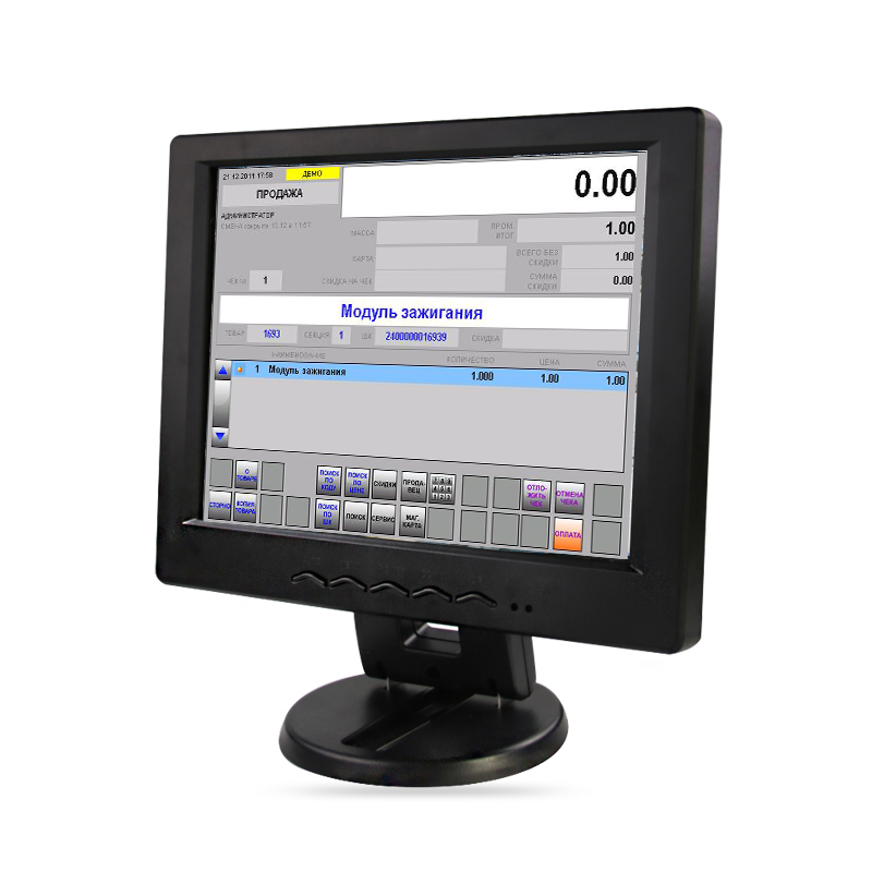 Сенсорный монитор 12,1" ZX121S07PA (V)(TR)