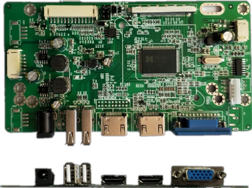 Контроллер дисплея HDMI/VGA/MP JX-6190-2UHVGA
