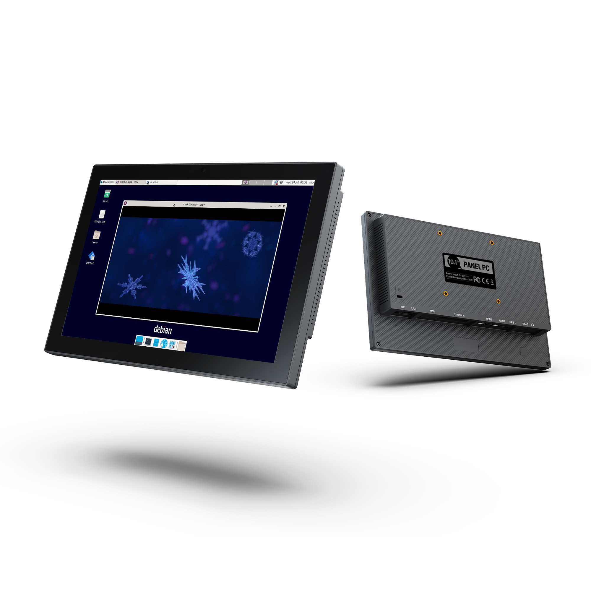Сенсорный моноблок 10,1" Lilliput PC-1010RL 2/16