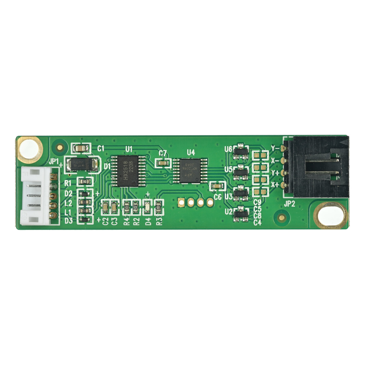 Контроллер 4пр резистивного сенсорного экрана USB HXB2518TP без кабелей
