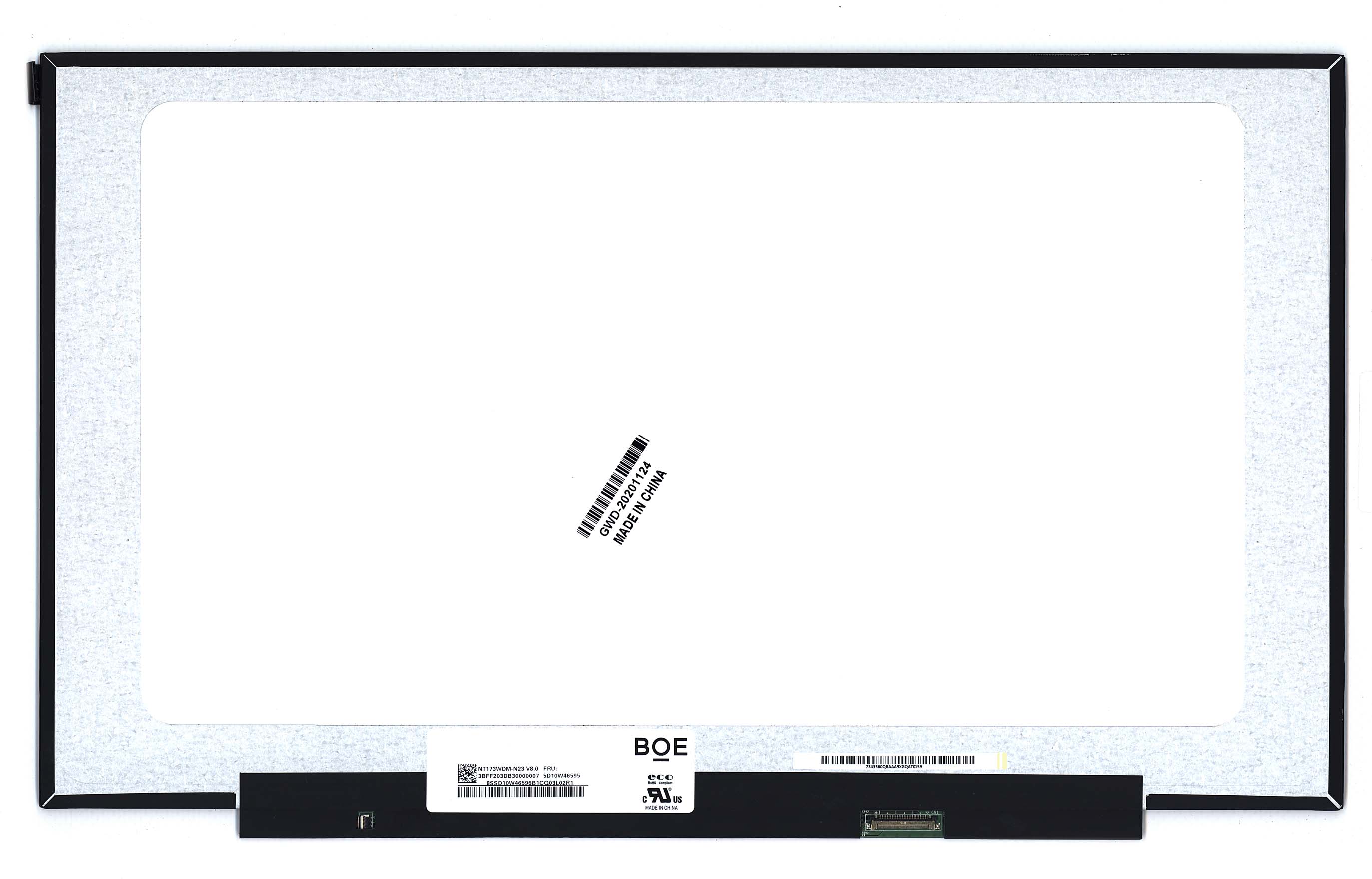 ЖК дисплей 17,3" NT173WDM-N23