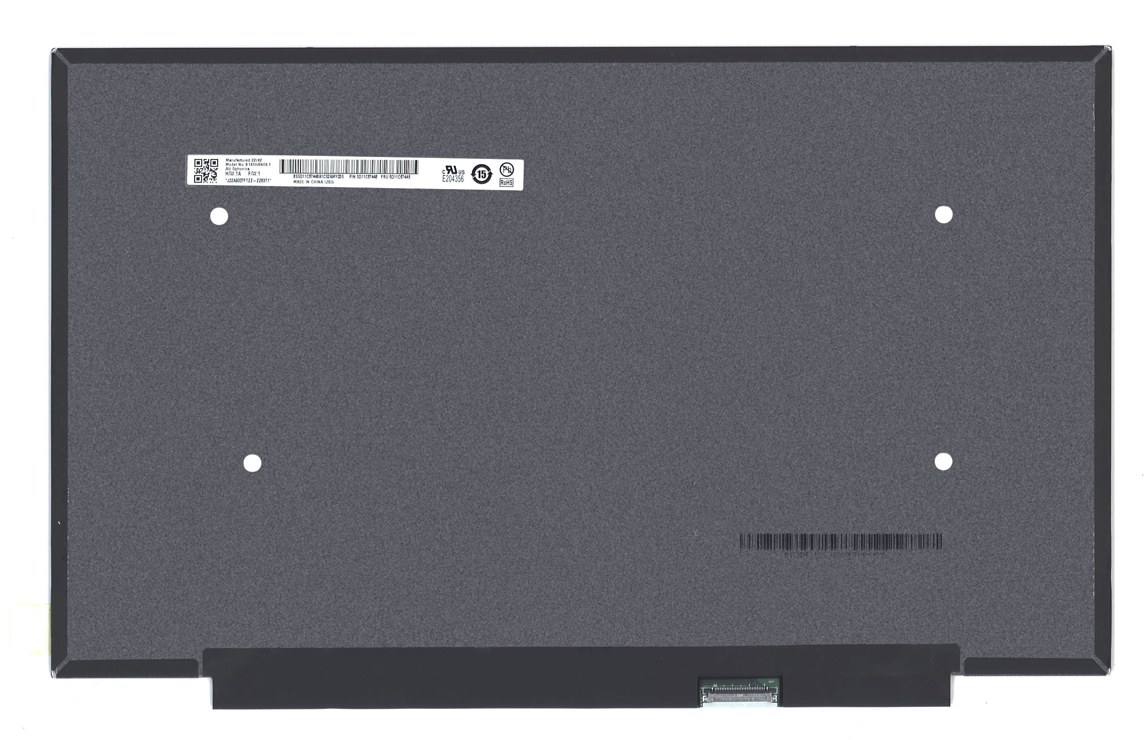 ЖК дисплей 14" B140HAN04.E