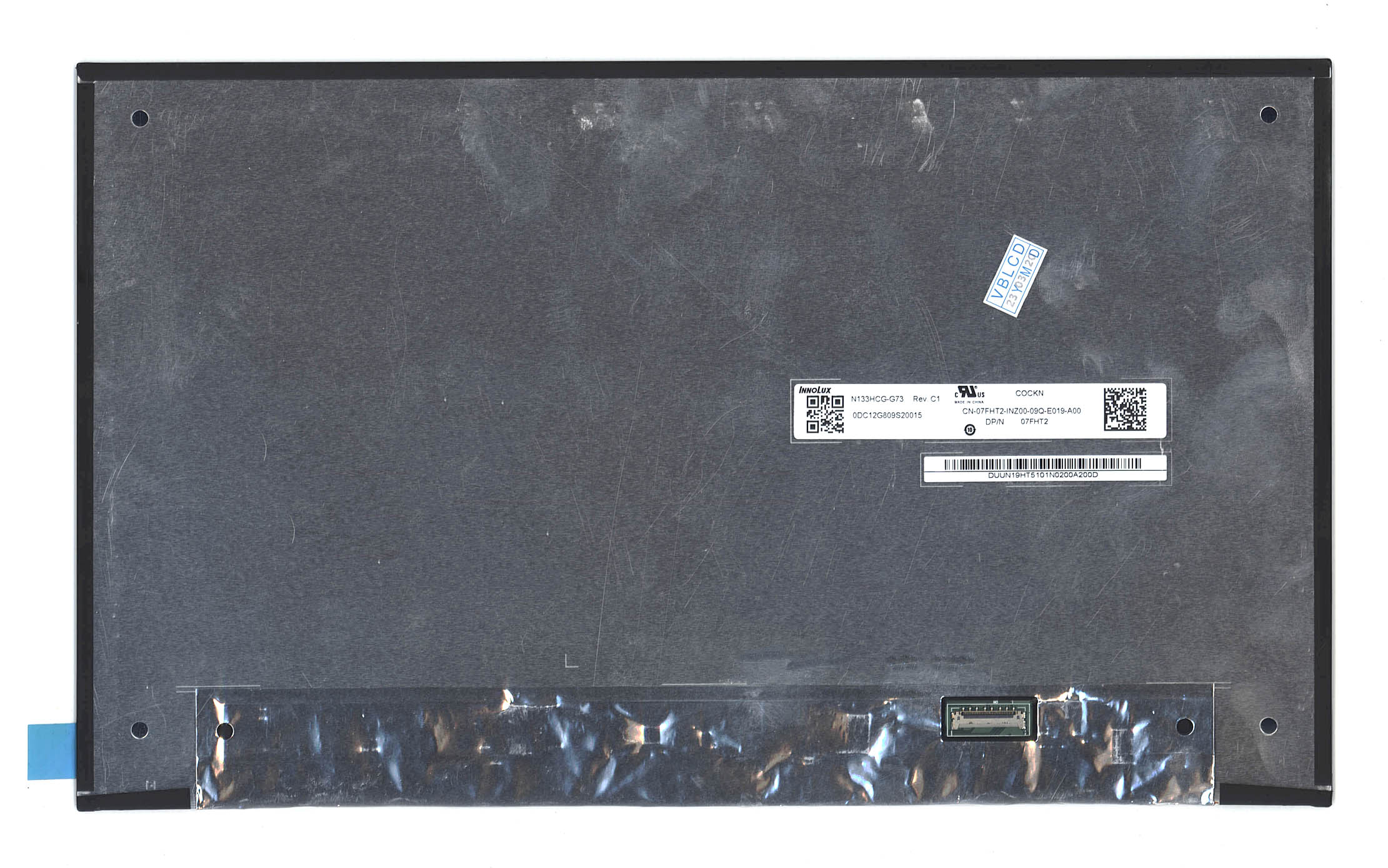 ЖК дисплей 13,3" N133HCG-G73