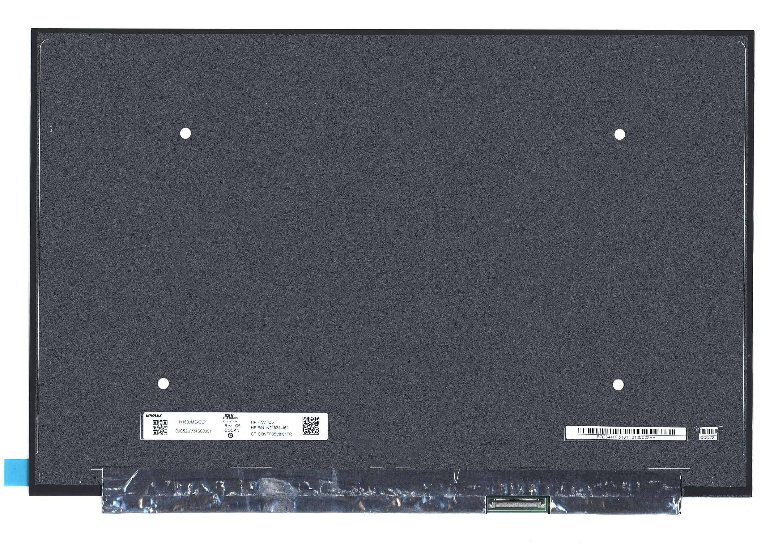 ЖК дисплей 16" N160JME-GQ1