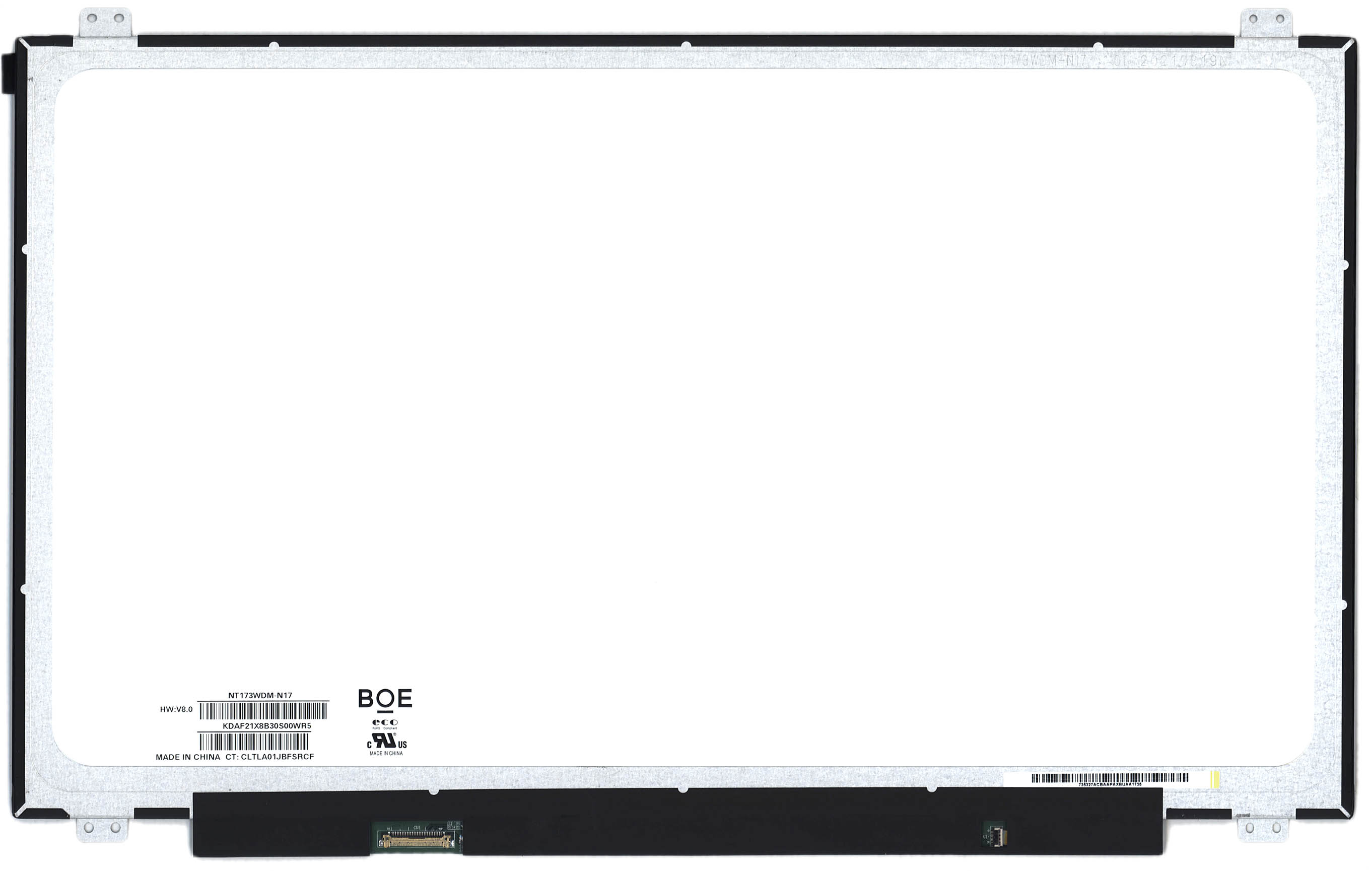 ЖК дисплей 17,3" NT173WDM-N17