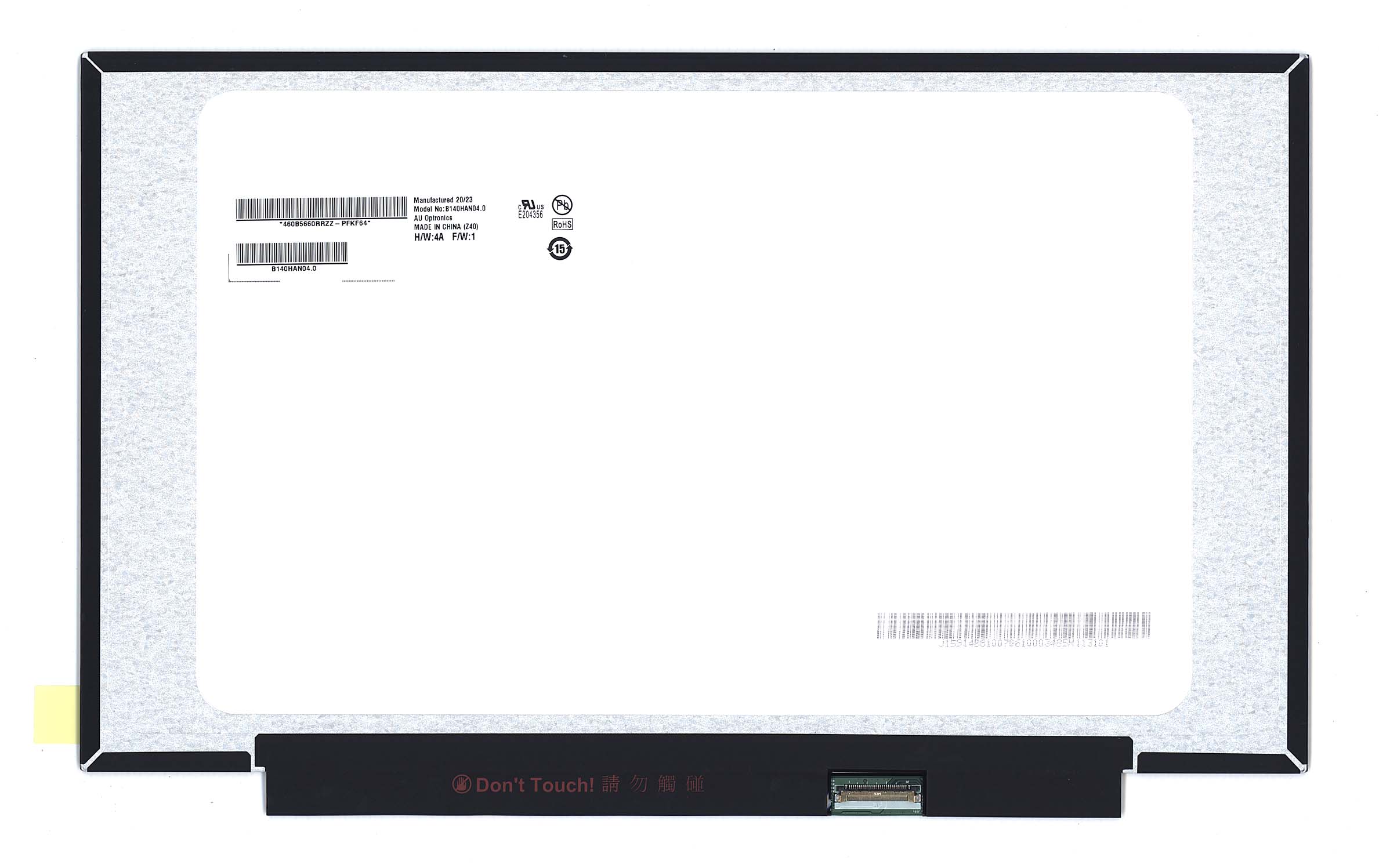 ЖК дисплей 14" B140HAN04.0