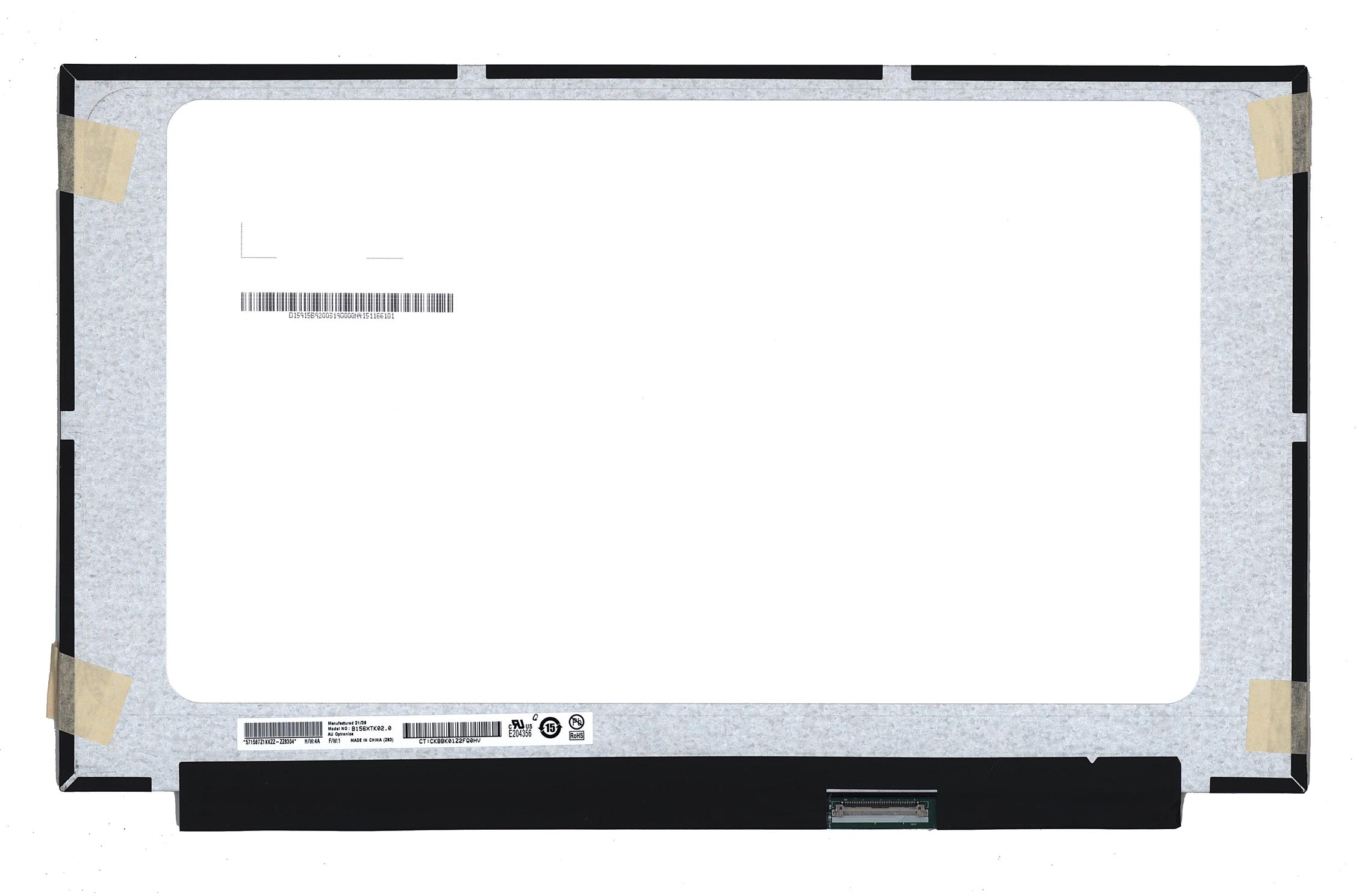 ЖК дисплей 15,6" B156XTK02.0