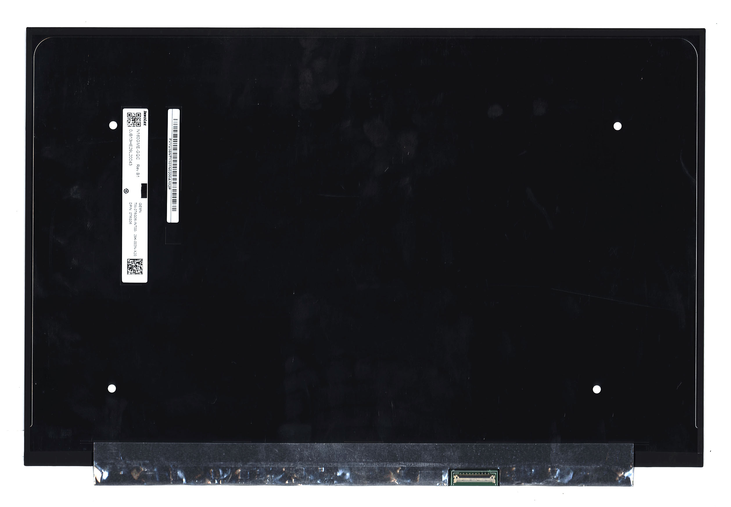 ЖК дисплей 16" N160GME-GQC