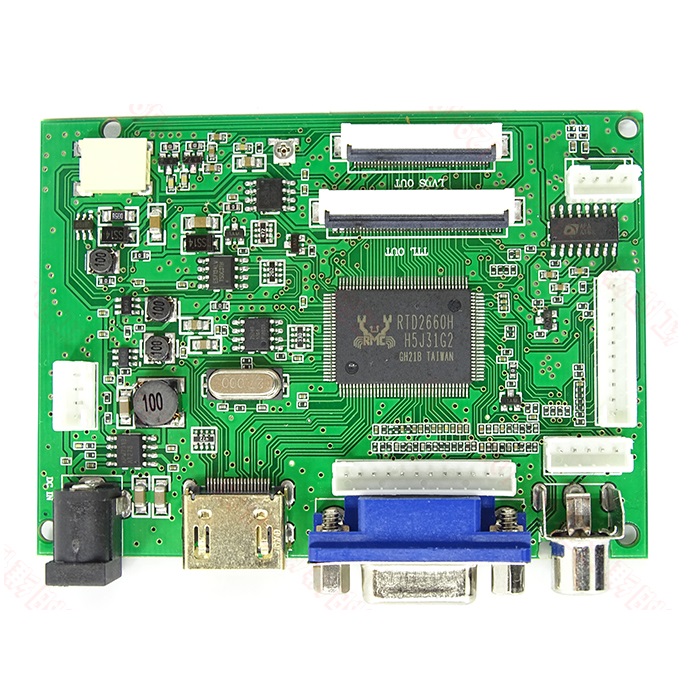 Контроллер дисплея HDMI/VGA/AVx2 PCB800809