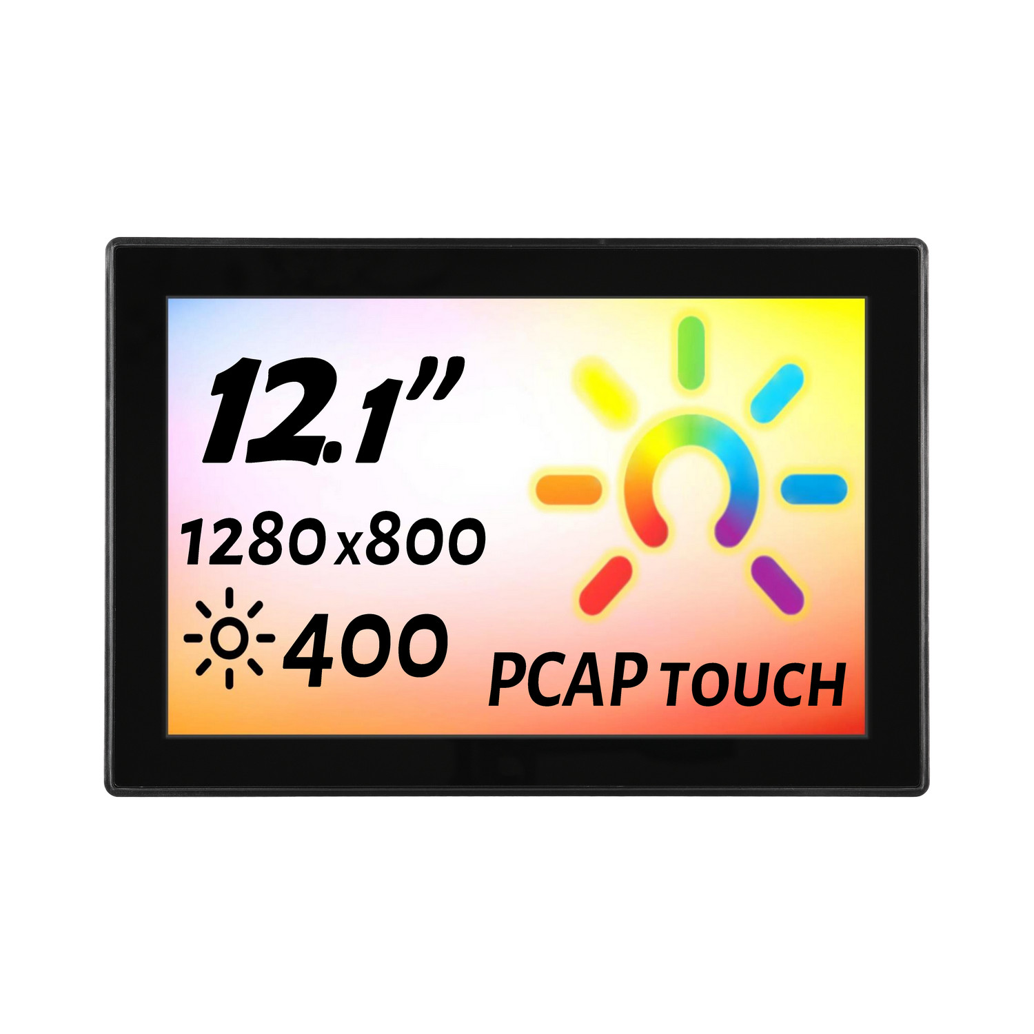 Встраиваемый сенсорный монитор 12,1" PZ121WKZ-28HPZ1-HV
