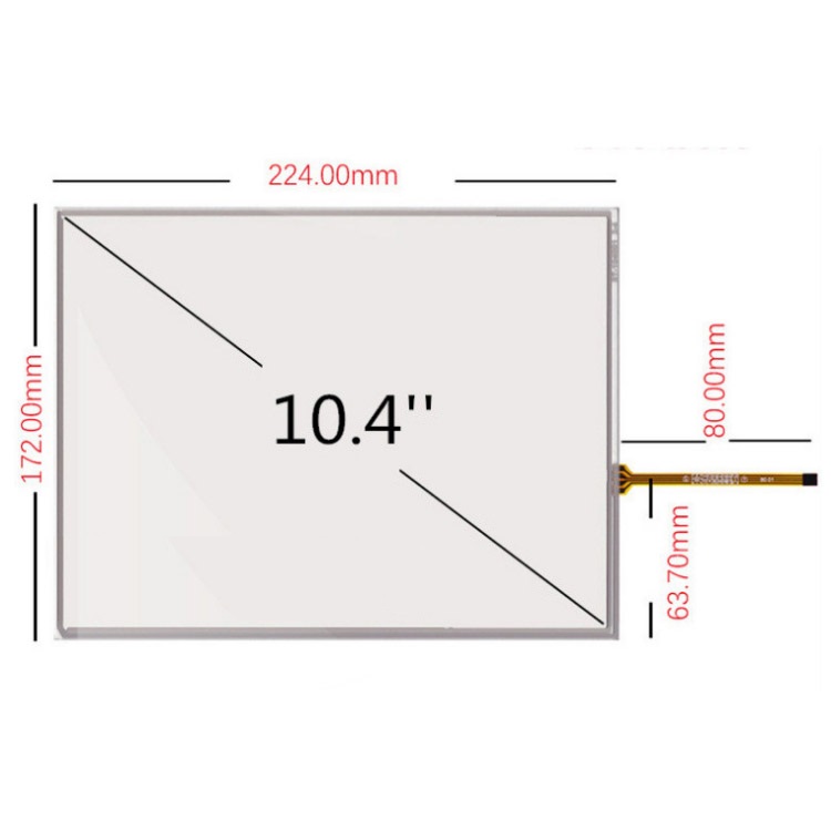 Резистивный сенсорный экран 10,4" ST-104001