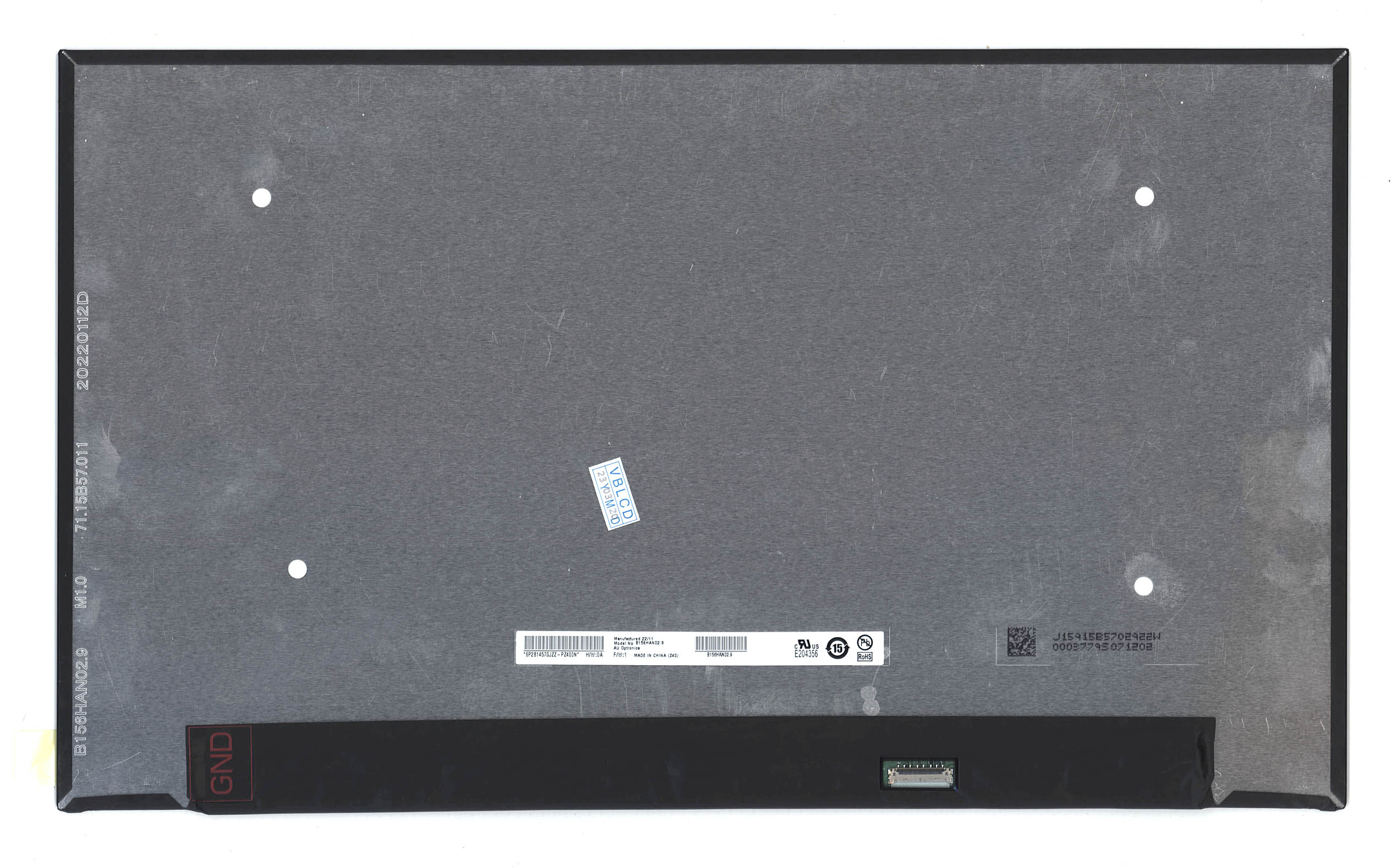 ЖК дисплей 15,6" B156HAN02.9
