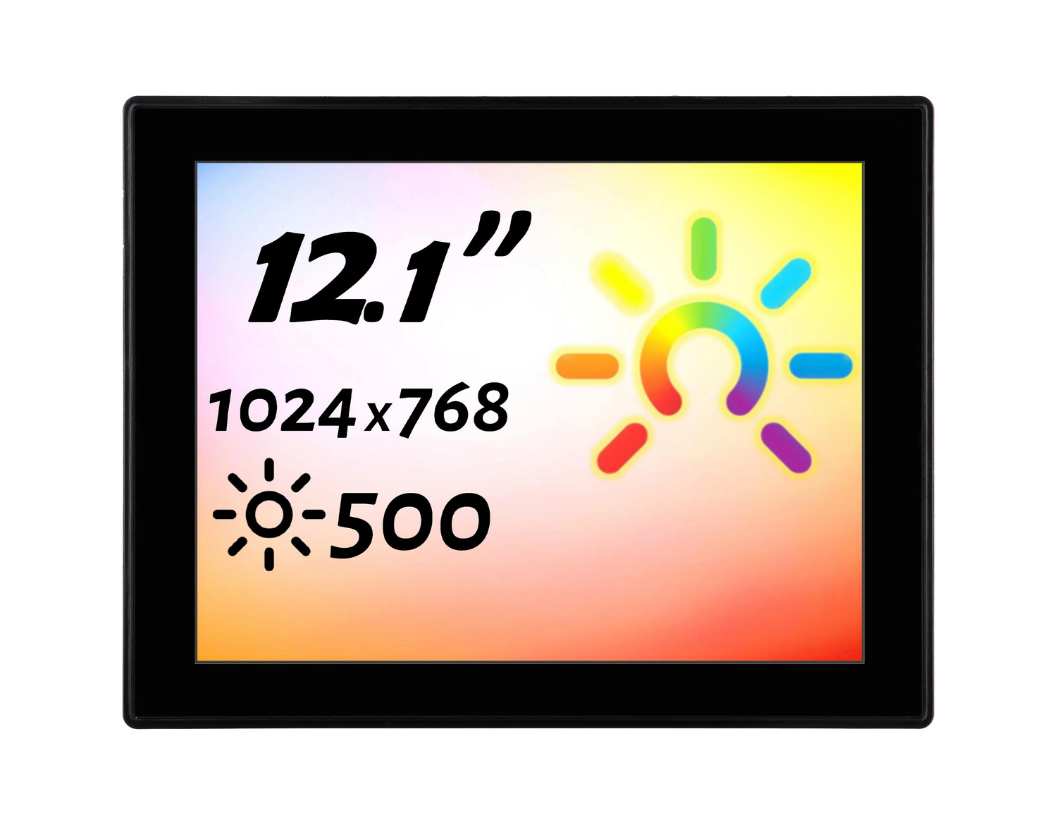 Встраиваемый монитор 12,1" PZ121SKK6-07H1-HDV