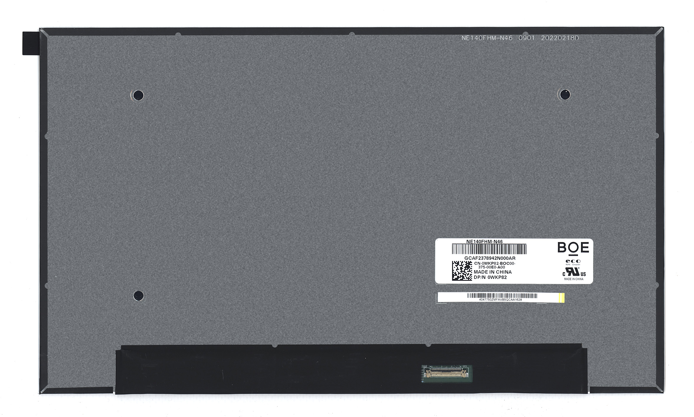 ЖК дисплей 14" NE140FHM-N46