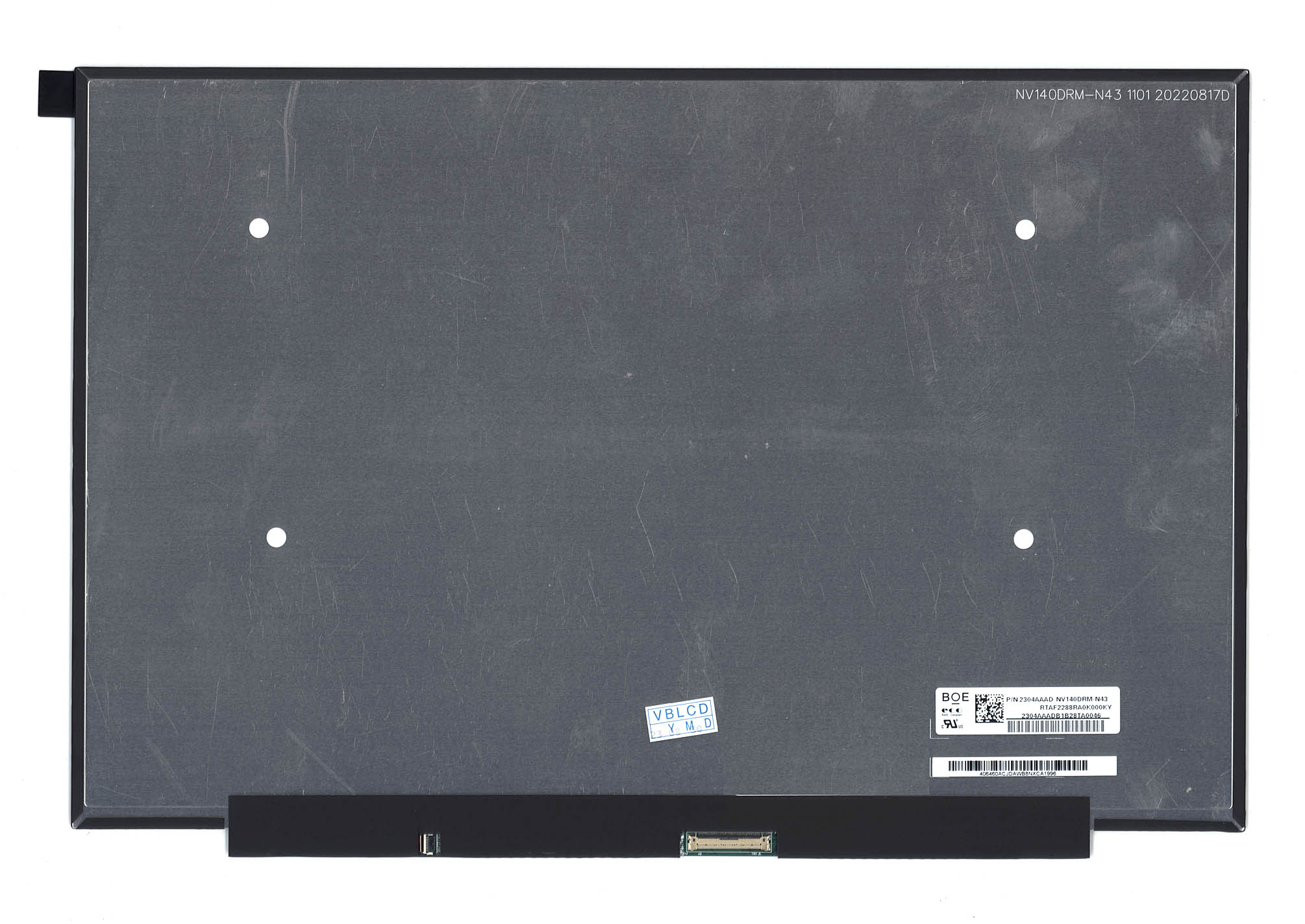 ЖК дисплей 14" NV140DRM-N43