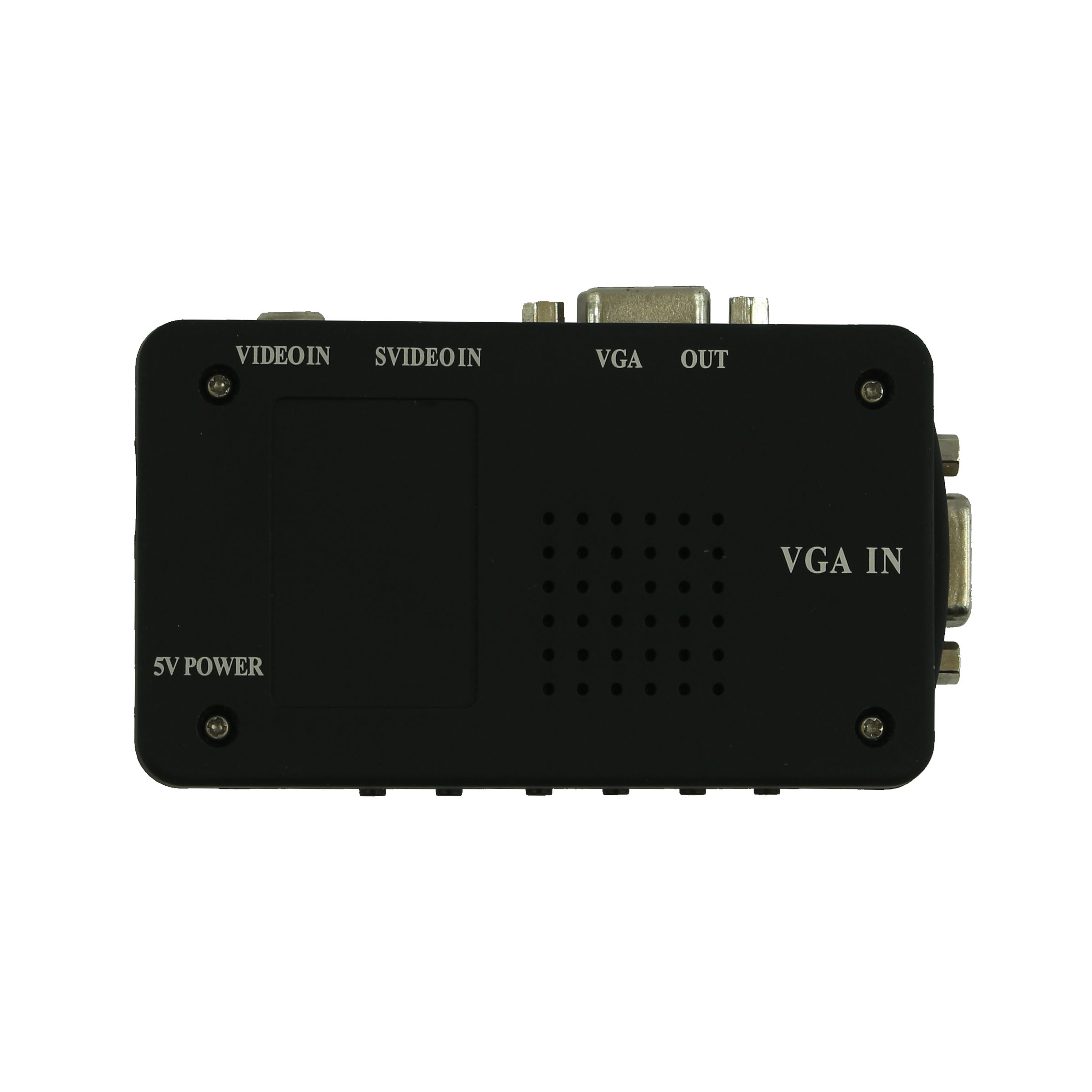 Конвертер S-Video (F) + AV (F) -> VGA (F)