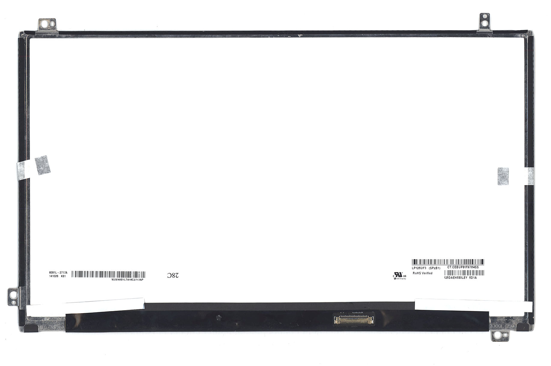 ЖК дисплей 12,5" LP125WF3-SPB1