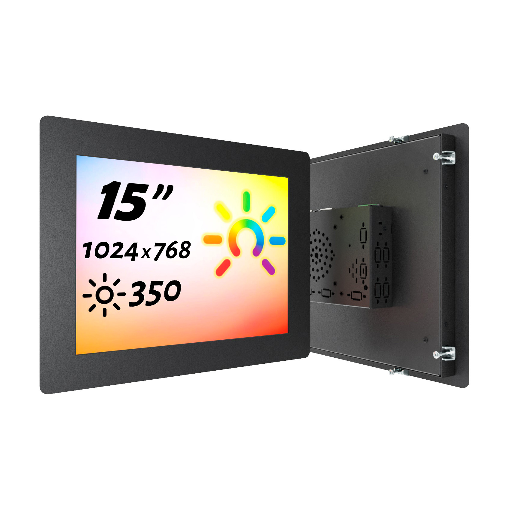 Встраиваемый сенсорный монитор 15" PN150SMK6-07SPX1-HDV