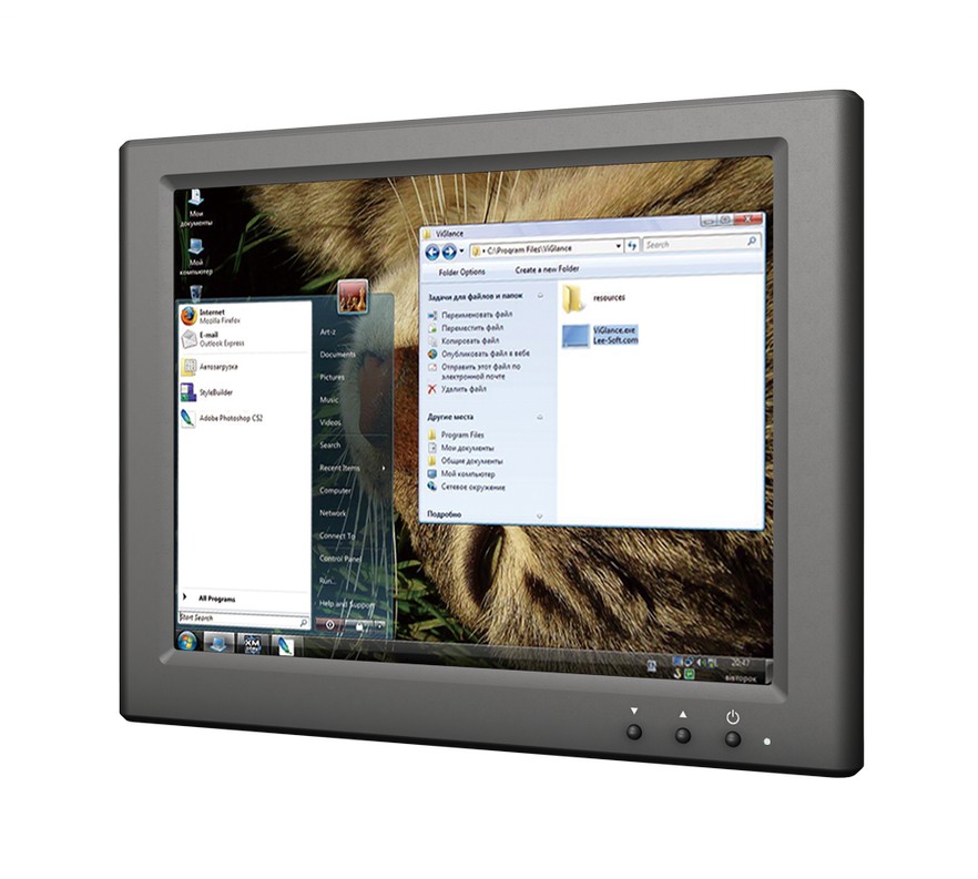 USB монитор сенсорный 8" Lilliput UM-80/C/T