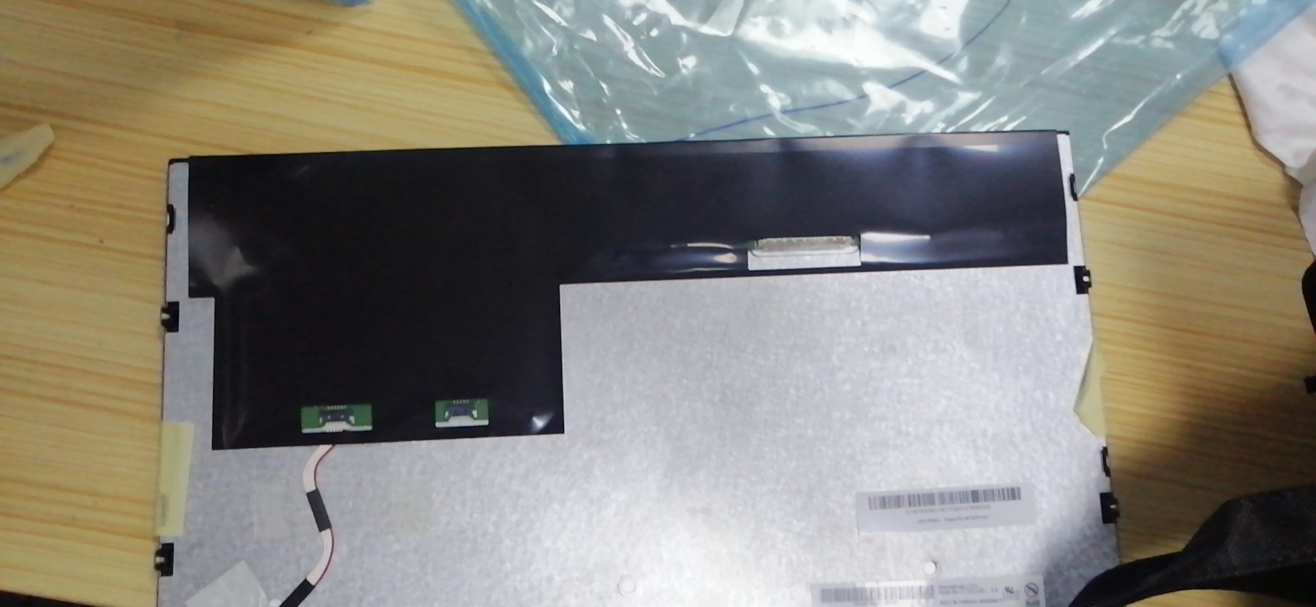 Дисплей 15,6" G156XW01 V302 с контроллером M.NT68676.3 в сборе