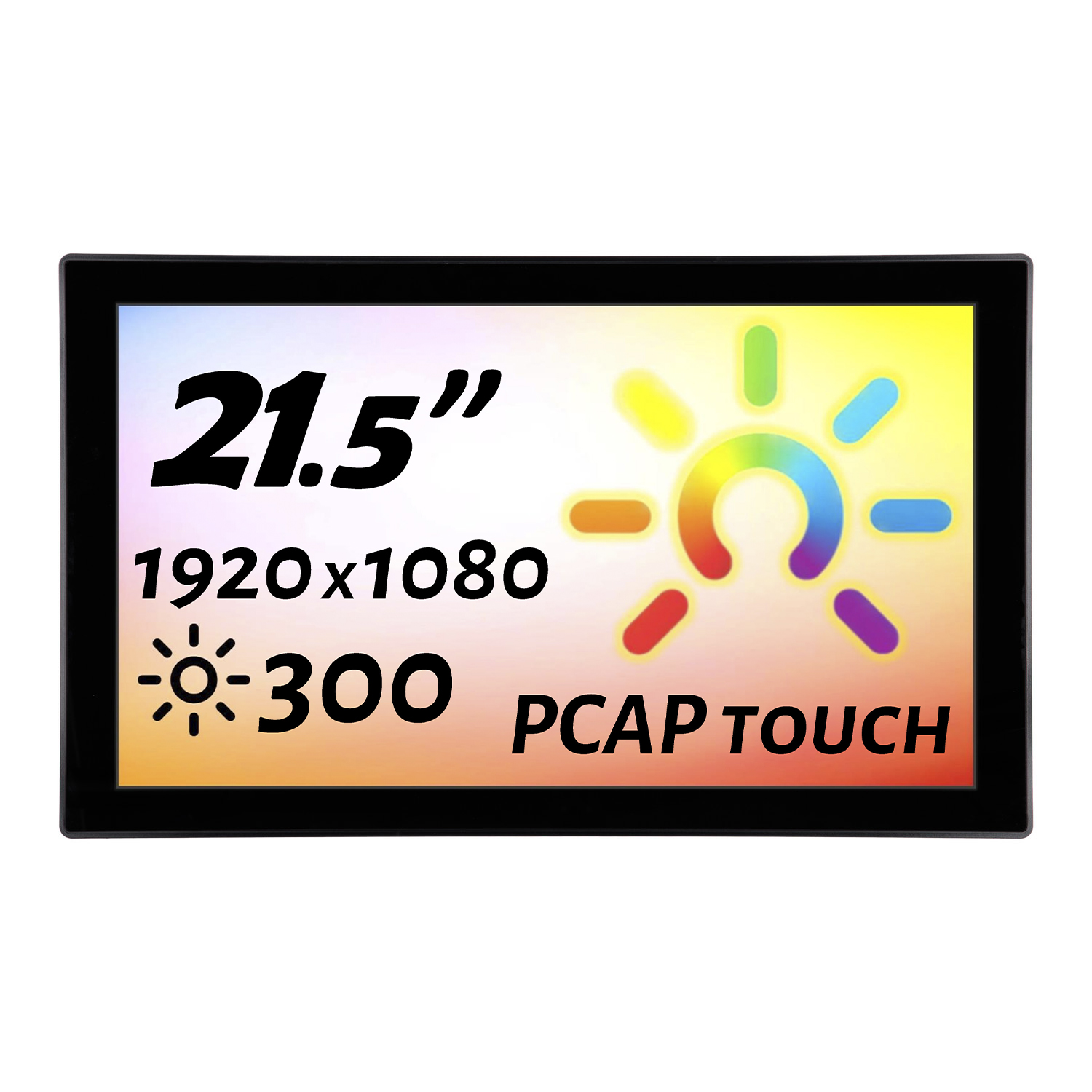 Встраиваемый сенсорный монитор 21,5" PZ215WKK6-90SPZ1-HDV