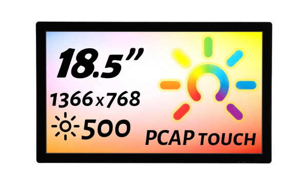 Сенсорный монитор 18,5" DZ185WLZS-37HPZ0-HDV-S