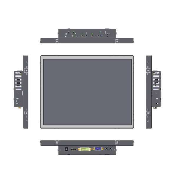 Встраиваемый сенсорный монитор 12,1" FL121SMK6-07HR41-HDV