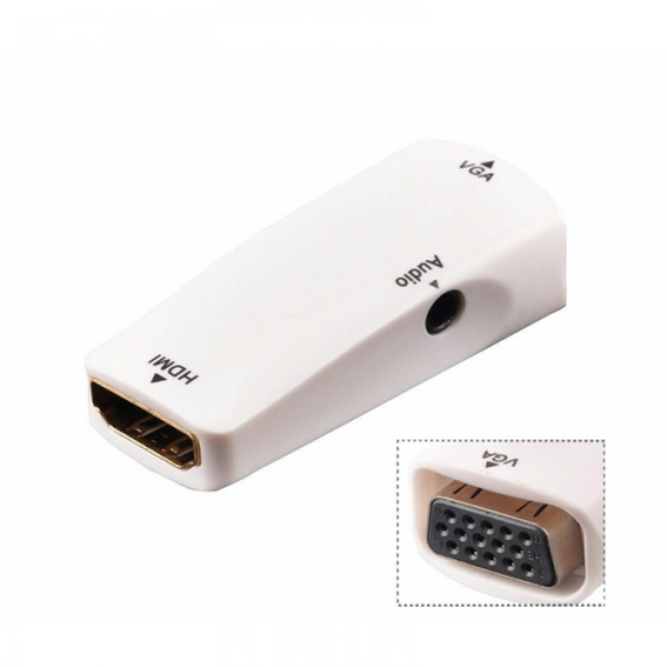 Конвертер HDMI (F) -> VGA (F) + Audio HSP-5020