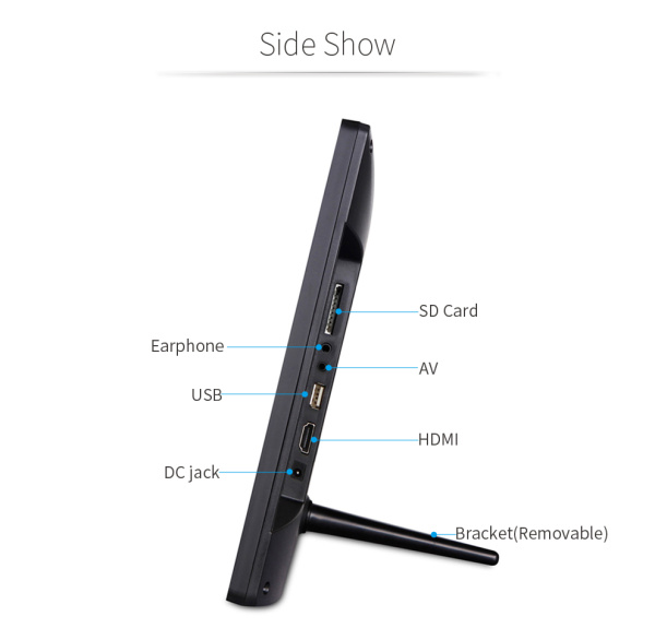 Монитор с плеером 15,6" HD1561