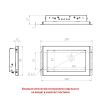 Сенсорный монитор 7" DN070WMK-06HPJ1-HVA
