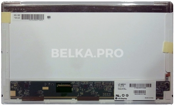 ЖК дисплей 14" LP140WH1-TLC6