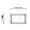 Встраиваемый монитор 11,6" FS116WMKE-90S1-H