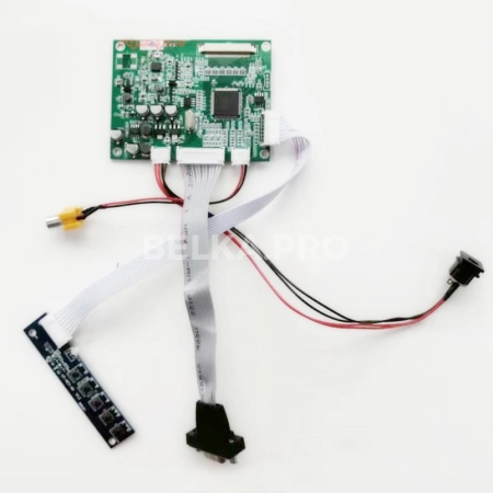 Дисплей 5,6" AT056TN52 V.3 с контроллером PCB-056 в сборе