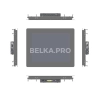 Встраиваемый сенсорный монитор 15" PN150SMK6-07SR41-HDV