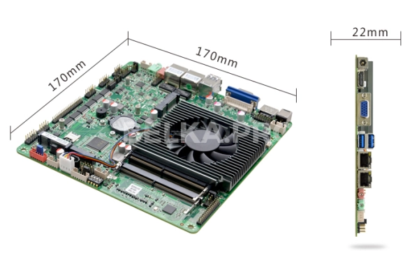 Материнская плата Mini-ITX с процессором ITX-B100_C316L (5205U)