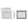 Встраиваемый сенсорный моноблок 19" PC-W190S20SAC (J1800/2/32)