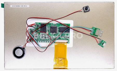 Дисплей 10,1" с контроллером-плеером K101W06KI-128-1B-U (MCX101IPS4221H)