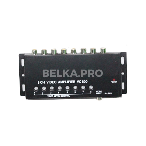 AV сплиттер (разветвитель) 1x8 MVA8